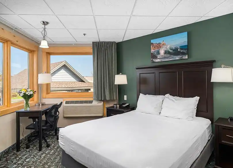 Single Queen Bunk Room